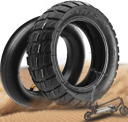 8.5 inch 8.5x3.0 Off-road Outer Tire with 8 1/2x2 (50-134) Inner Tube Fit for Xiaomi M365/Pro Aovopro ES80 Gotrax GXL V2/XR/APEX XL Hiboy S2/S2R VSETT8/9 Macury Zero 9 Electric Scooter in Kuwait