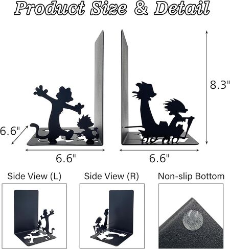 C & H Merchandise: Unique Home Decor Bookends for Shelves, Perfect for C & H Book Collection, Modern Kids Book Stopper, Decorative Bookends Ideal for Gifts and Collectibles in Saudi Arabia