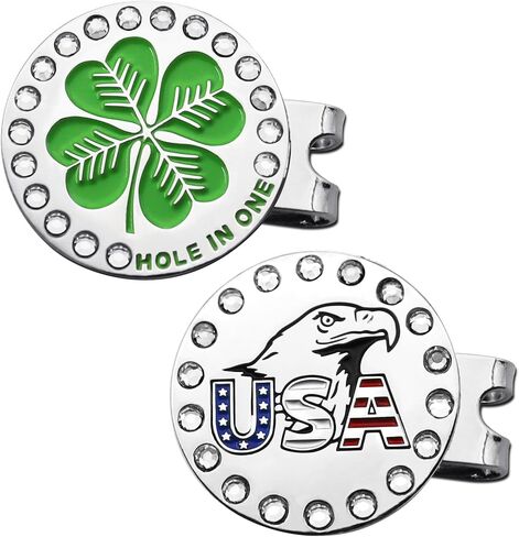 Golf Ball Markers Cap Clips Set in Saudi Arabia