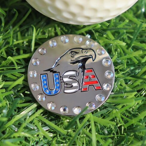 Golf Ball Markers Cap Clips Set in Saudi Arabia