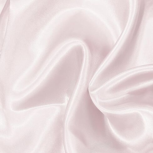 Set of 5 White Satin Table Runners, 12" x 108" Long Bright & Smooth Table Runner with Scalloped Edges, Satin Table Cloth Table Runner Decor for Wedding, Party, Banquet in Saudi Arabia