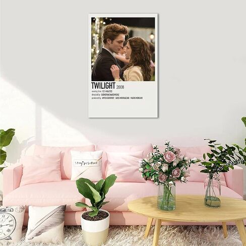 ملصق Twilight، لوحة فنية جدارية من القماش لديكور غرفة المعيشة، ملصقات ومطبوعات جمالية عتيقة لغرفة نوم الفتيات، غرفة نوم كبيرة للكلية، خريف، ديكورات المطبخ، عقلية النمو، الفصل الدراسي غير مؤطرة 12 × 18 بوصة in Saudi Arabia