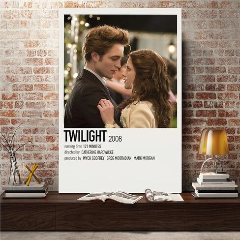 ملصق Twilight، لوحة فنية جدارية من القماش لديكور غرفة المعيشة، ملصقات ومطبوعات جمالية عتيقة لغرفة نوم الفتيات، غرفة نوم كبيرة للكلية، خريف، ديكورات المطبخ، عقلية النمو، الفصل الدراسي غير مؤطرة 12 × 18 بوصة in Saudi Arabia