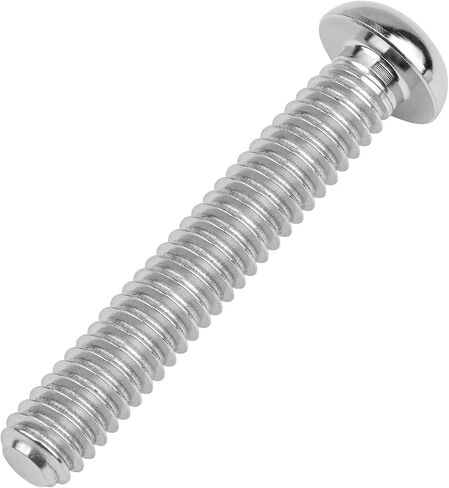 1/4-20 x 5/8" Titanium Button Head Socket Cap Bolts Screws Allen Hex Drive Fully Thread Pack of 8 (1/4-20x5/8, Silver) in Kuwait