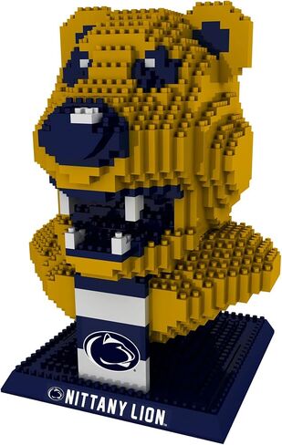 FOCO NCAA Unisex-Adult NCAA BRXLZ 3D Blocks Mascot Bust Puzzle Set in Saudi Arabia