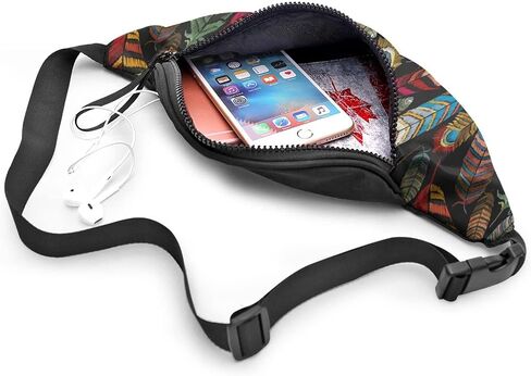 Rainbow Fanny Pack For Men Women,With Adjustable Zipper Lightweight Strap Waist Pack For Casual Running Hiking in Saudi Arabia