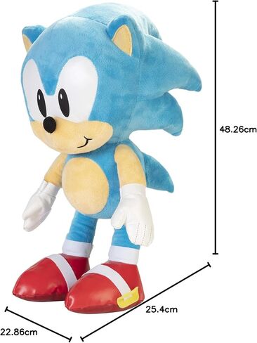 Sonic The Hedgehog Sonic Jumbo Plush 18 Inches Tall in Saudi Arabia