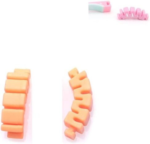 Pair Child Eyeglass Arms Leg Hinge Rubber with Elastic Leg Accessories Silicone Leg Accessories(Pink) in Saudi Arabia