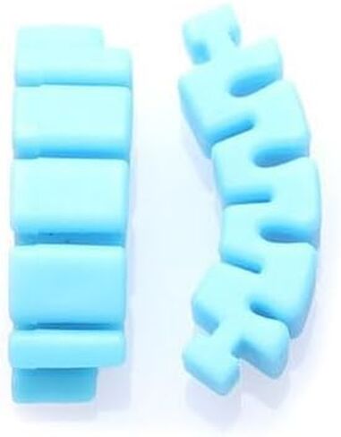 Pair Child Eyeglass Arms Leg Hinge Rubber with Elastic Leg Accessories Silicone Leg Accessories(Pink) in Saudi Arabia