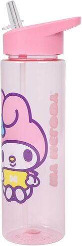 زجاجات مياه بلاستيكية ذات جدار واحد من Bioworld My Melody & Kuromi Phone Time سعة 24 أونصة in Kuwait