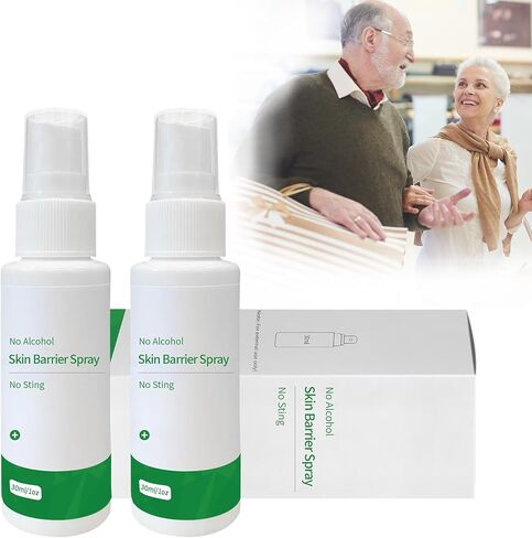Sting Free Barrier Film Spray, Alcohol-Free Skin Prep Spray, 1 oz Each (2 Pcs) in Kuwait