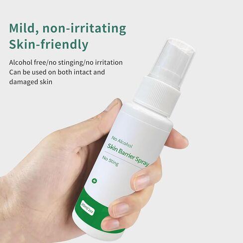 Sting Free Barrier Film Spray, Alcohol-Free Skin Prep Spray, 1 oz Each (2 Pcs) in Kuwait