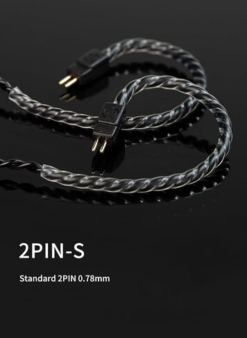 YINYOO CCZ Melody، كبل بديل أصلي لحبوب القهوة كبل سماعات أذن مطور كابل IEM قابل للفصل مع ميكروفونات لـ kbear ks1/ks2/Lark/Robin/Rosefinch ccz Melody Coffee Bean Warrior IEM in Kuwait