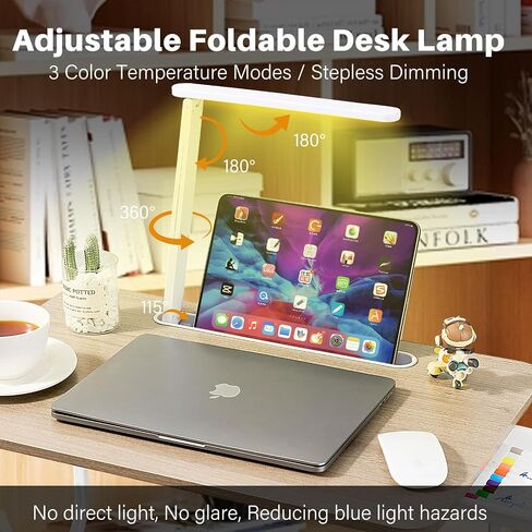 مكتب كمبيوتر محمول للسرير مع ضوء مكتب LED، طاولة سرير كمبيوتر لوحي قابلة للتعديل مع درج تخزين أرجل قابلة للطي، صينية تقديم الإفطار، حامل كمبيوتر محمول قابل للطي، حامل قراءة لأرضية الأريكة (أسود) in Kuwait
