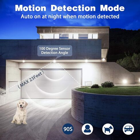 Sengled Motion Sensor Light Bulbs, Outdoor Flood Light Bulbs Motion Activated, PAR38 Led Porch Lights with Dusk to Dawn Sensor, Waterproof, 3000K Warm White, 1500LM, 2 Pack in Saudi Arabia