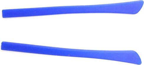 Silicone Rubber Rectangle Hole Anti-Slip Ear Sock Pieces Tube Temple Sleeves for Glass Sunglass Frames TT007 (Black - 2 Pairs) in Saudi Arabia