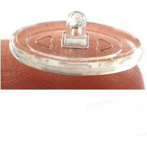 Nosepads 12 mm Oval Screw in Set of 4 Pairs