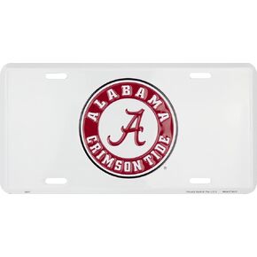 Alabama (Univ. of Alabama) embossed metal auto tag