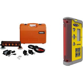 Johnson Level & Tool 40-6791 Machine Mountable 360 Degree Detector with Clamp and Magnet, 360°, Red Beam, 1 Laser Detector