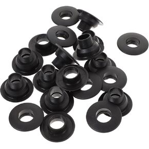 Toddmomy 10 Set Foosball Bushings Table,Soccer Table Football Bearing Rods Foosball Table Parts Replacement Football Machine Bearing,15.8mm