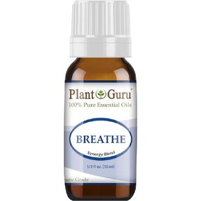 Plant Guru Breathe Synergy Blend 10 ml - 100% Pure Therapeutic Grade Essential Oil