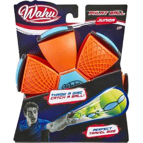 WAHU Phlat Ball Junior Green - Throw A Disc Catch A Ball - Time Delay Transformation Flying Toy