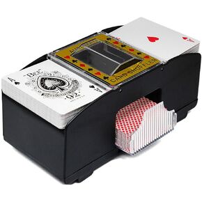 Professional Card Shuffling Machine, Electric Labor Saving Automatic Poker Card Shuffler Electric Shuffling Machine for Home Party Club