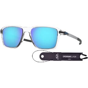 Oakley Wheel House OO9469 Square Sunglasses for Men + BUNDLE Leash+Designer iWear Care Kit