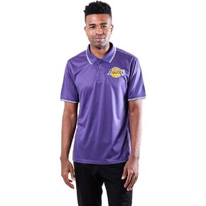 Ultra Game NBA Men's Moisture Wicking Tech Polo Shirt