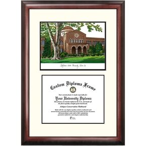 Campus Images CA919V California State University, Chico Scholar Diploma Frame, 8.5" x 11", Multicolor