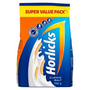Horlicks Health And Nutrition Drink - 750 G Refill Pack (Classic Malt)
