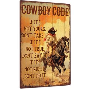 Putuo Decor 1pc Cowgirl Vintage Metal Tin Sign, Be a Cowgirl, Wall Art Decor for Home Office Bedroom Coffee Shop Cafe, 7.8 X 11.8 Inches in Kuwait