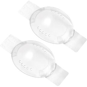 2 Pcs Eye Shield,Clear Eye Patch Eye Shield After Cataract Surgery Plastic Eye Shield with Small Hole Eye Shields After Lasik with 1 Roll Tape Breathable Eye Shields for After Surgery