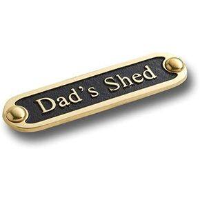 Please Leave Parcels In Porch Metal Brass Door Sign. Traditional Style Leave Delivery Instruction Mailbox Sign By The Metal Foundry