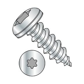 Small Parts 0610ABTP Steel Sheet Metal Screw, Zinc Plated, Pan Head, Star Drive, Type AB, #6-20 Thread Size, 5/8" Length (Pack of 100)