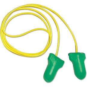 Howard Leight LPF30 LPF-30 Max Lite Single-Use Earplugs, Corded, 30NRR, Green, 100 Pairs in Saudi Arabia