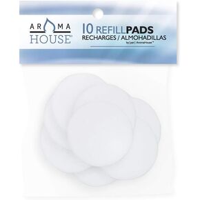 Aromapearl Aromatherapy unscented refill pads, 10 count