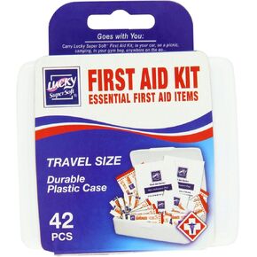 Lucky Super Soft First Aid Kit, 42 Count