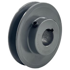 AK34-7/8 Single Groove Fixed Bore V Belt Pulley,7/8 inch bore,3.45 inch Outside Dia,V-Belt Sheave Cast Iron for A AX 3L 4L V-Belts