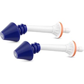 SinuPulse Traveler Replacement Sinus Irrigator Tips (2 Pack) - Attachments for The SinuPulse Traveler Irrigation Machine, Nasal Irrigation for Sinuses
