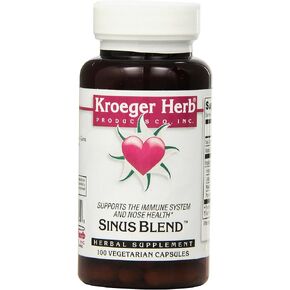 Kroeger Herb Sinus Blend Formerly Stuffy Capsules, 100 Count