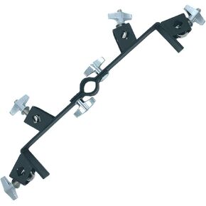 Cowbell Holder Mounting Bracket 4 Position Mounted All Percussion Mount Bracket for Jam Block Set Tambourine Percussion Rack Stand Percussion Instrument Accessory