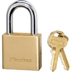 Master Lock 575DPF Padlock, 1-1/2-inch Wide, Solid Brass
