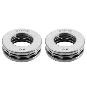 2pcs 51205 25mmx47mmx15mm Thrust Ball Bearing Single Direction Ball Bearings
