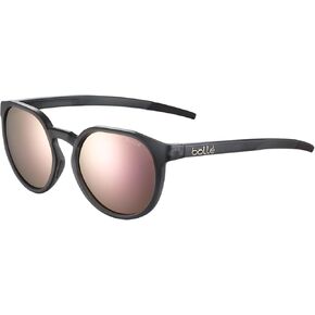 Bolle Merit Round Sunglasses for Men for Women + BUNDLE With Designer iWear Complimentary Eyewear Kit