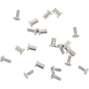 2 Sets Screw Eyeglasses Parts Accessories Spectacles Repair kit Eyeglass Repair kit Accessories for Sunglasses Repair Parts Eyewear Repair Kit Parts for Glasses Suite Letter Metal