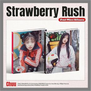 츄 Chu Strawberry Rush 2nd Mini Album with Tracking Sealed ATRPCHUU (Full Set(2 Standard+1 Stayg))