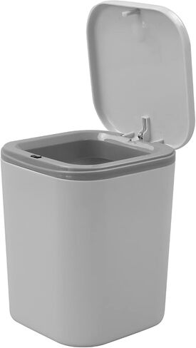 0.5 Gallon Plastic Mini Garbage Can, Tiny Trash Can with Lid in Saudi Arabia