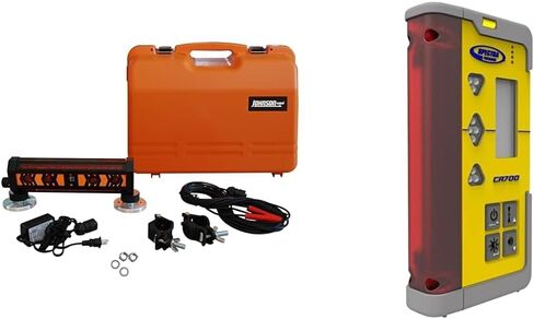 Johnson Level & Tool 40-6791 Machine Mountable 360 Degree Detector with Clamp and Magnet, 360°, Red Beam, 1 Laser Detector in Saudi Arabia