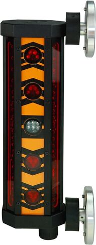 Johnson Level & Tool 40-6791 Machine Mountable 360 Degree Detector with Clamp and Magnet, 360°, Red Beam, 1 Laser Detector in Saudi Arabia